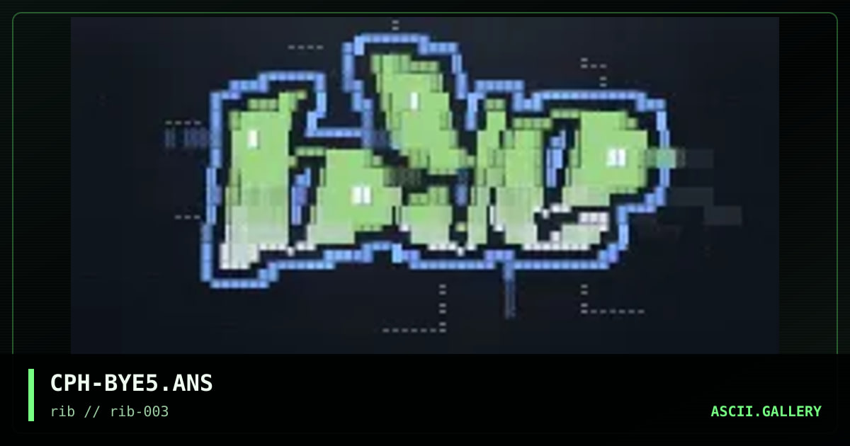 CPH-BYE5.ANS, by cyberpunch, 1997