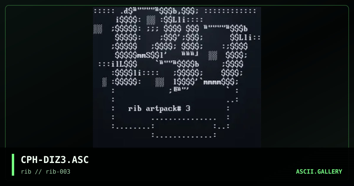 CPH-DIZ3.ASC, by cyberpunch, 1997