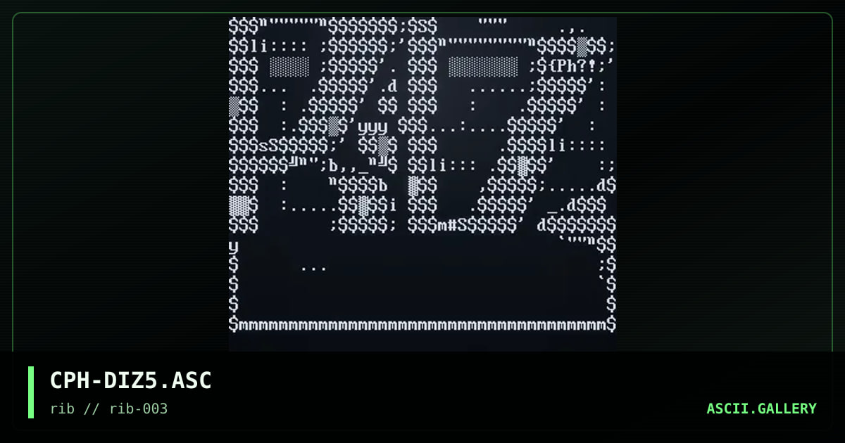 CPH-DIZ5.ASC, by cyberpunch, 1997