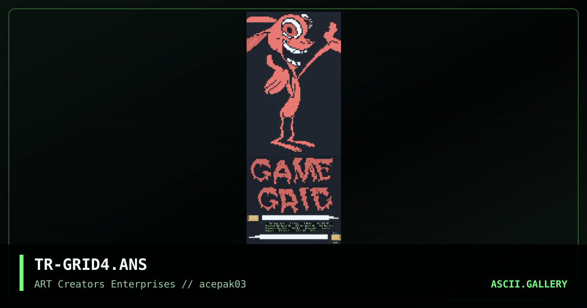 TR-GRID4.ANS, by tron, 1993