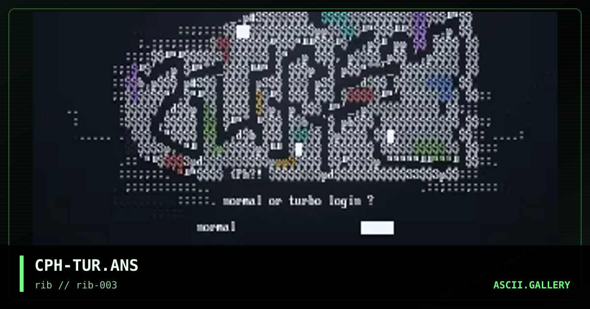 CPH-TUR.ANS, by cyberpunch, 1997