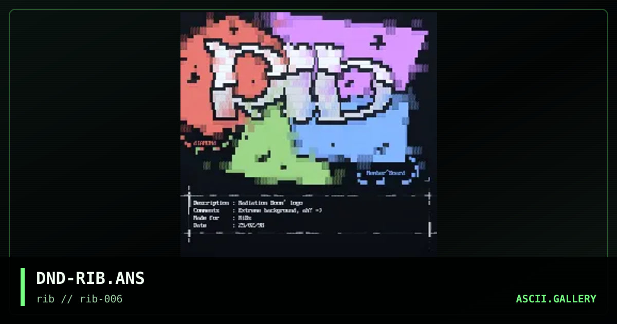 RiB lOGO, by diamond, 1998