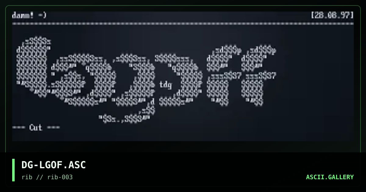 DG-LGOF.ASC, by darkgod, 1997