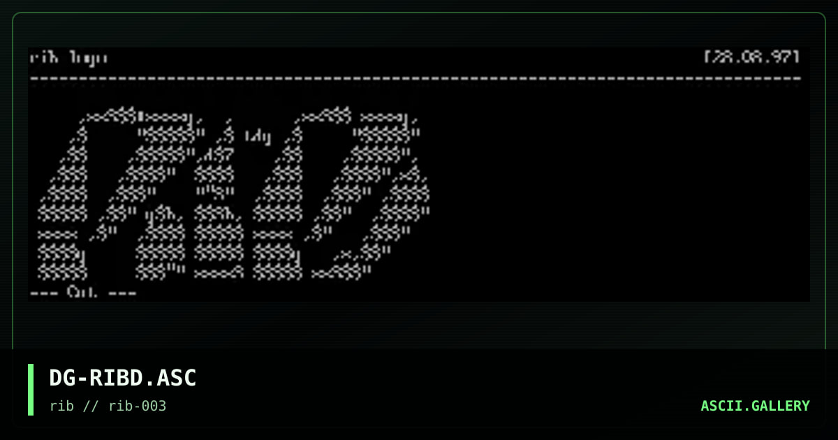 DG-RIBD.ASC, by darkgod, 1997