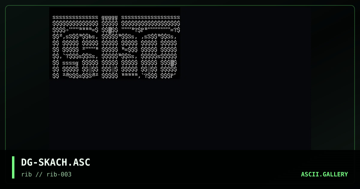DG-SKACH.ASC, by darkgod, 1997
