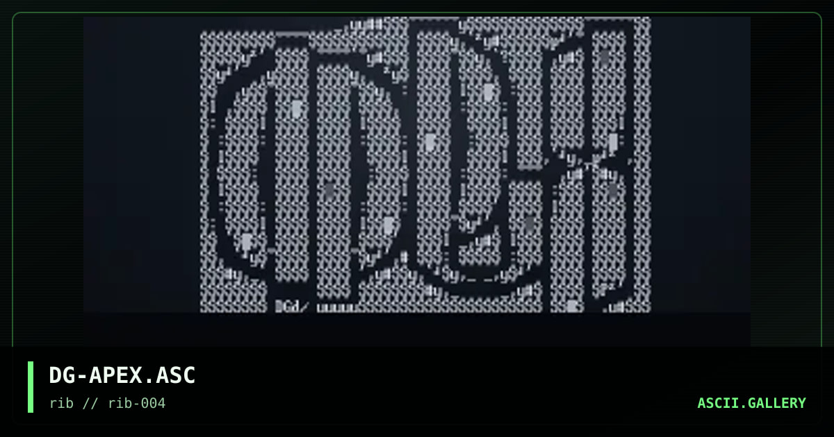 DG-APEX.ASC, by darkgod, 1997