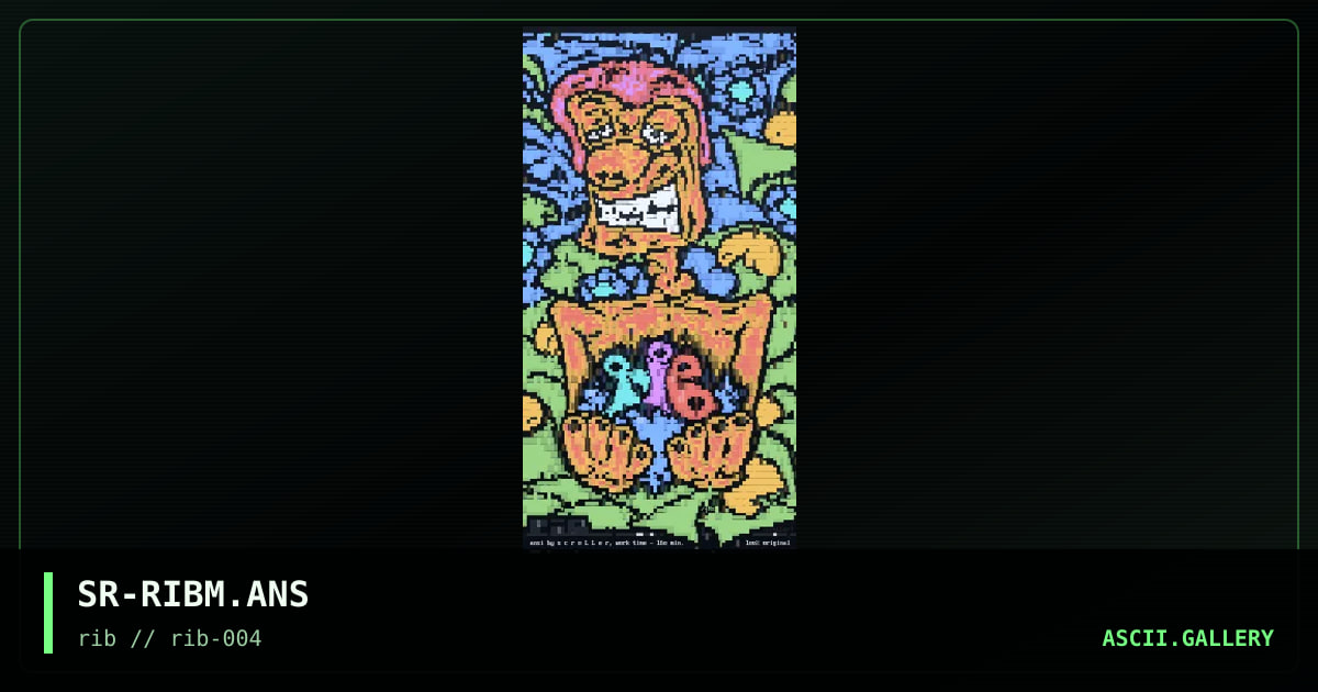 toxic man, by scroller, 1997