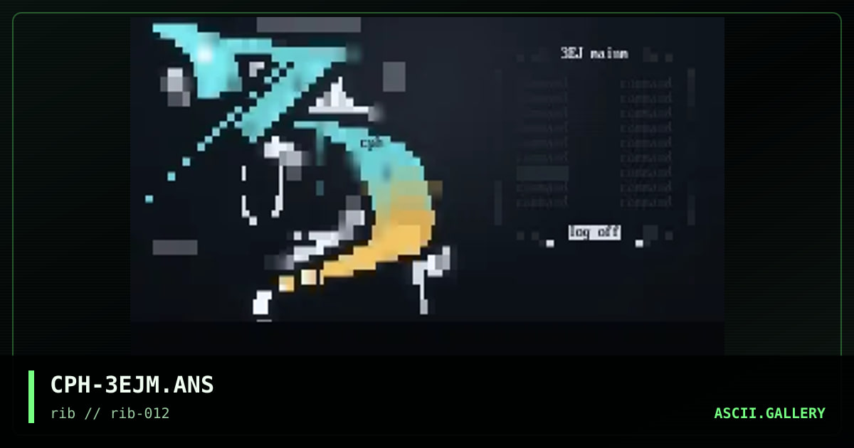 3EJ main menu, by cyberpunch, 1998