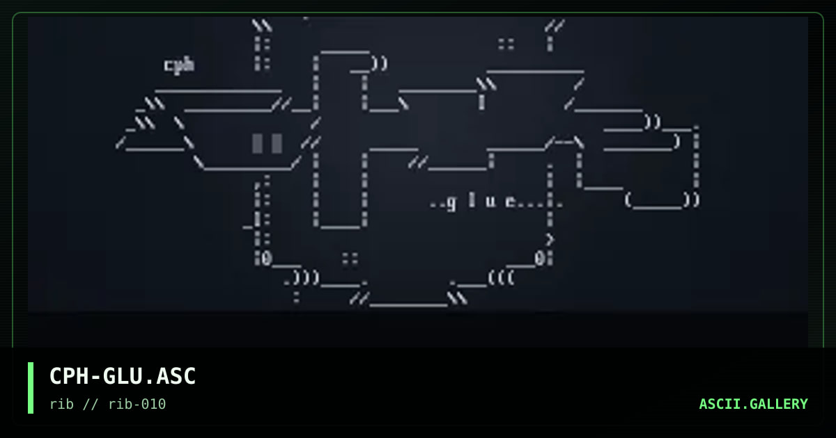glue, by cyberpunch, 1998