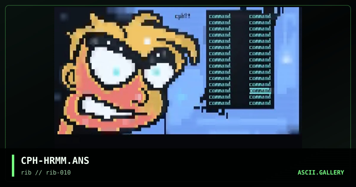 h!r main menu, by cyberpunch, 1998