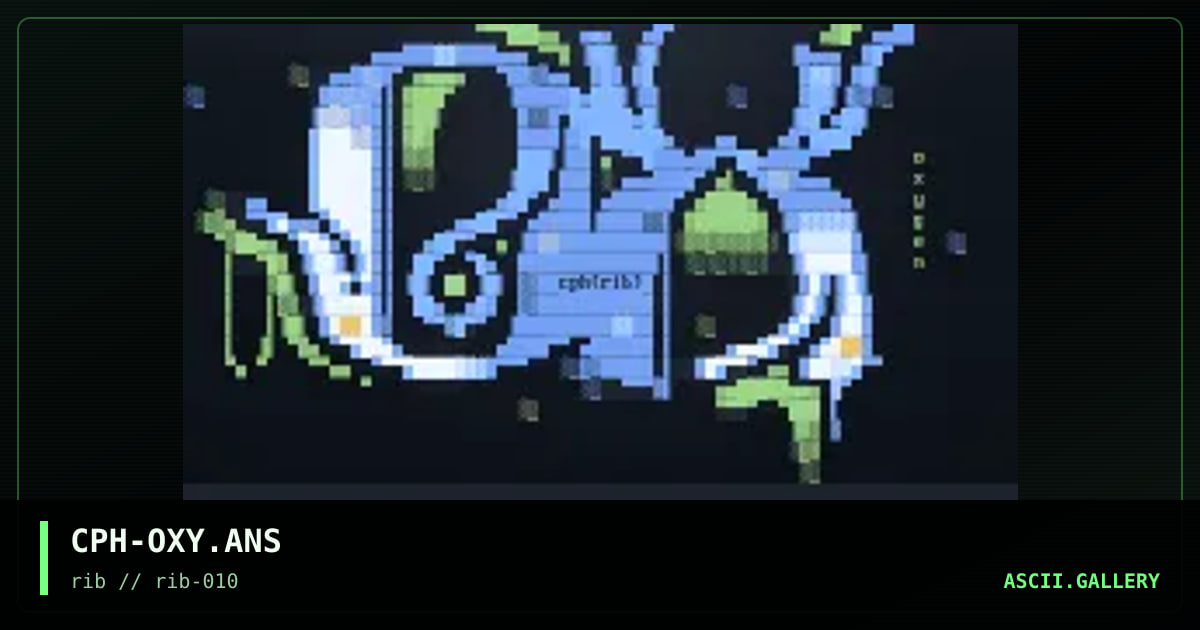 oxygen, by cyberpunch, 1998