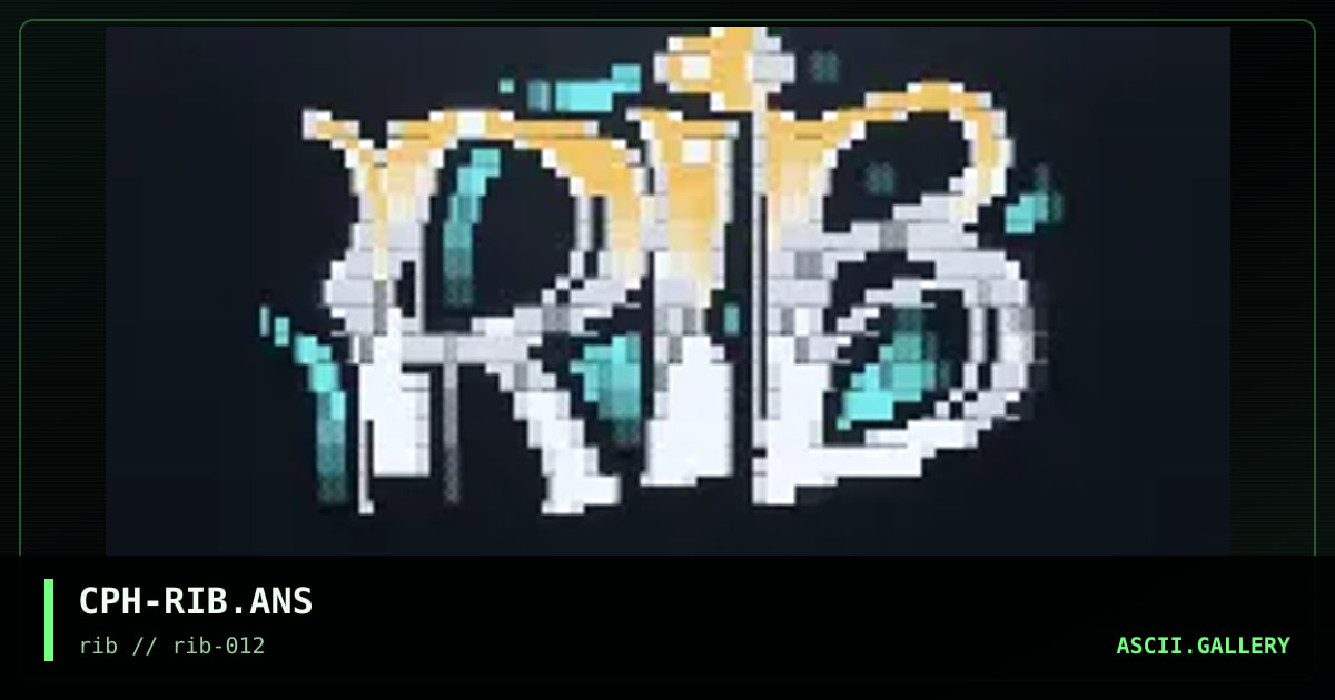 rIb loggo, by cyberpunch, 1998