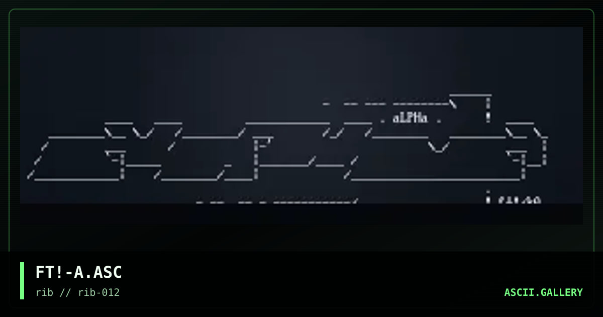 FT!-A.ASC, by fitz, 1998