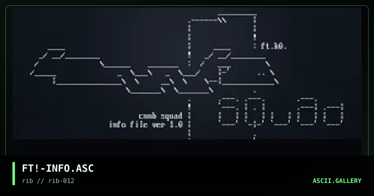FT!-INFO.ASC, by fitz, 1998