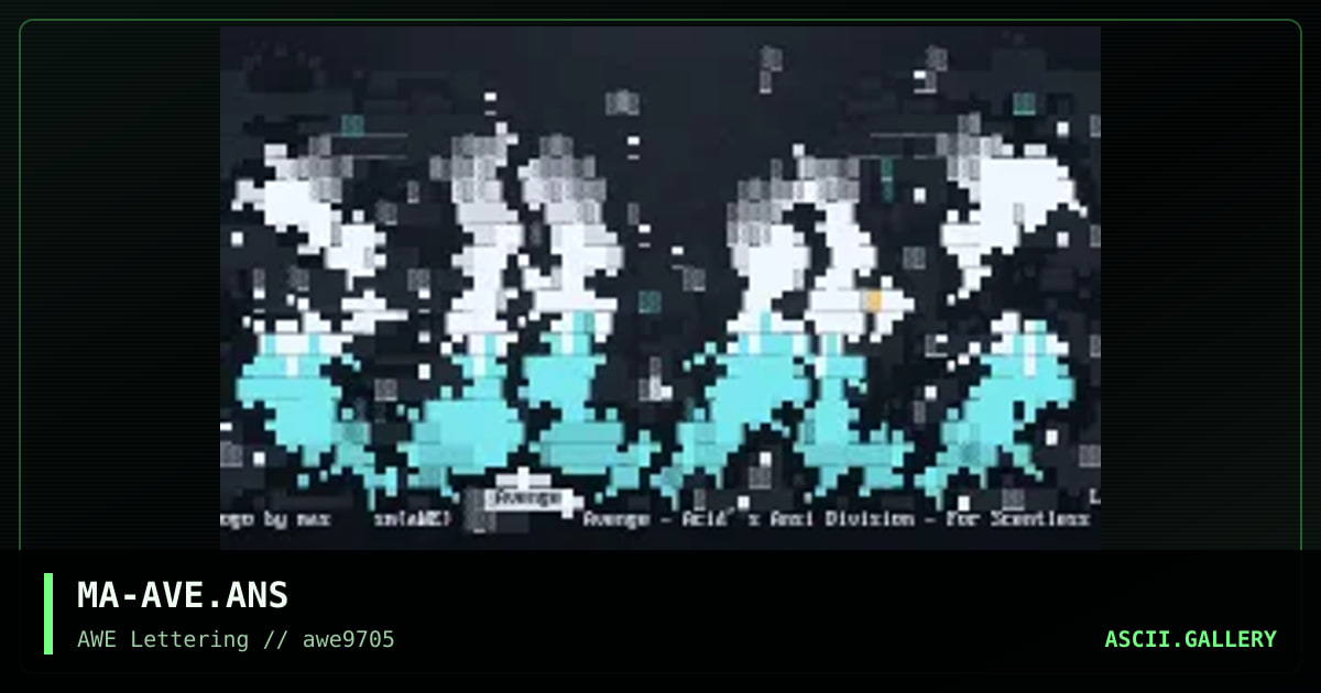 Avenge, by mass murderer, 1997