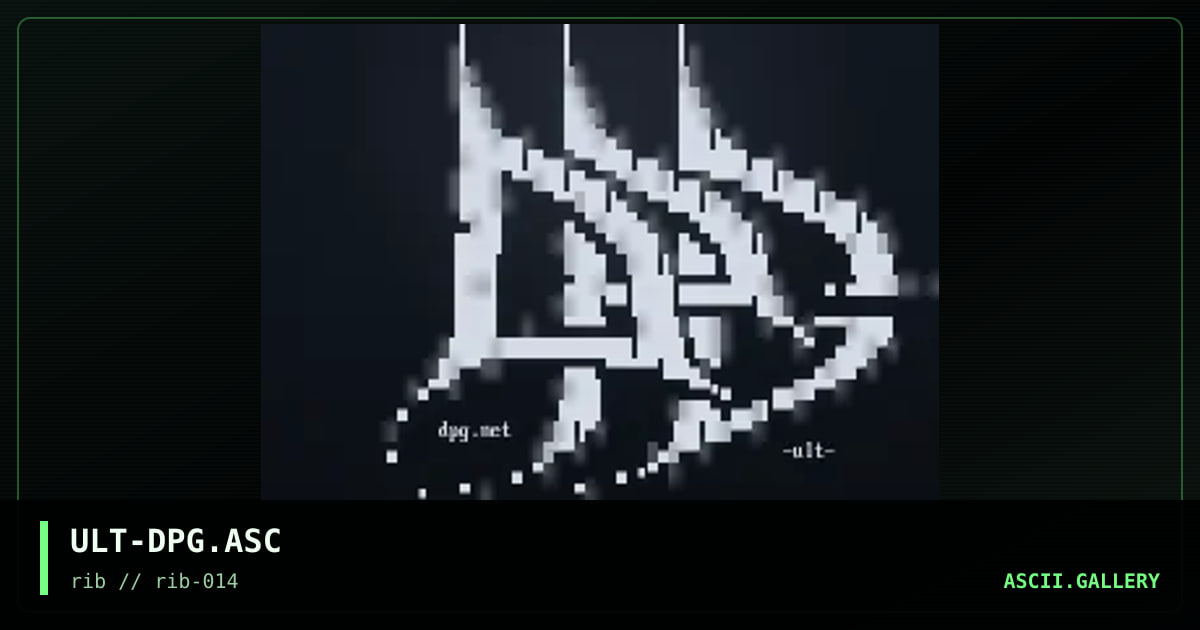 ULT-DPG.ASC, by ultimate, 1998