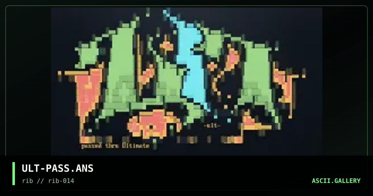passed, by ultimate, 1998