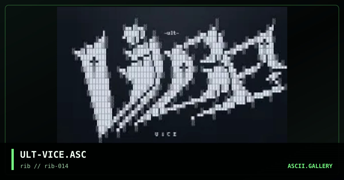 ULT-VICE.ASC, by ultimate, 1998