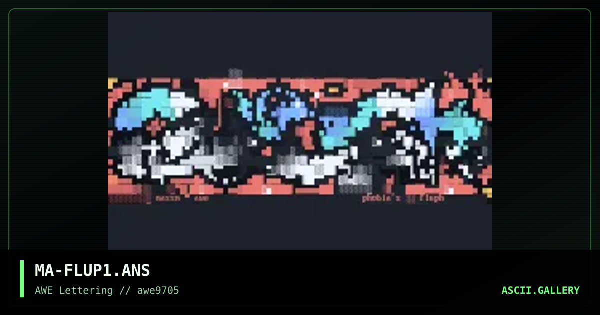Fluph, by mass murderer, 1997
