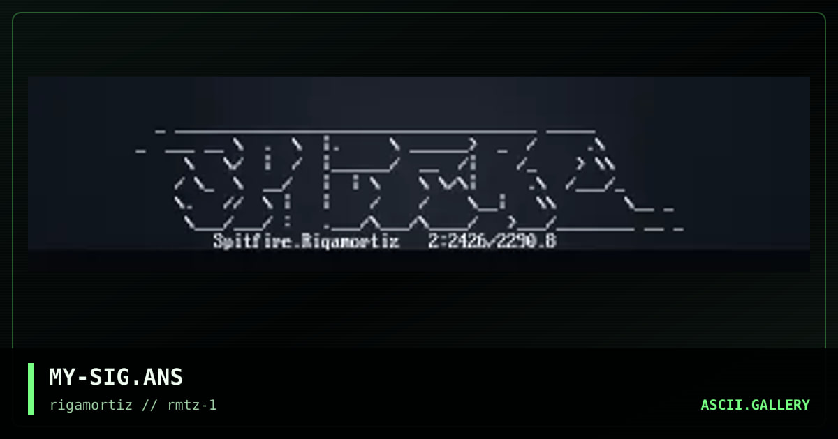 MY-SIG.ANS, by spitfire, 1996