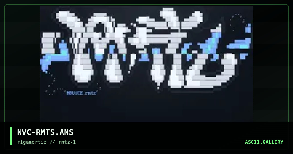 .o0} RMTS {0o., by novice, 1996