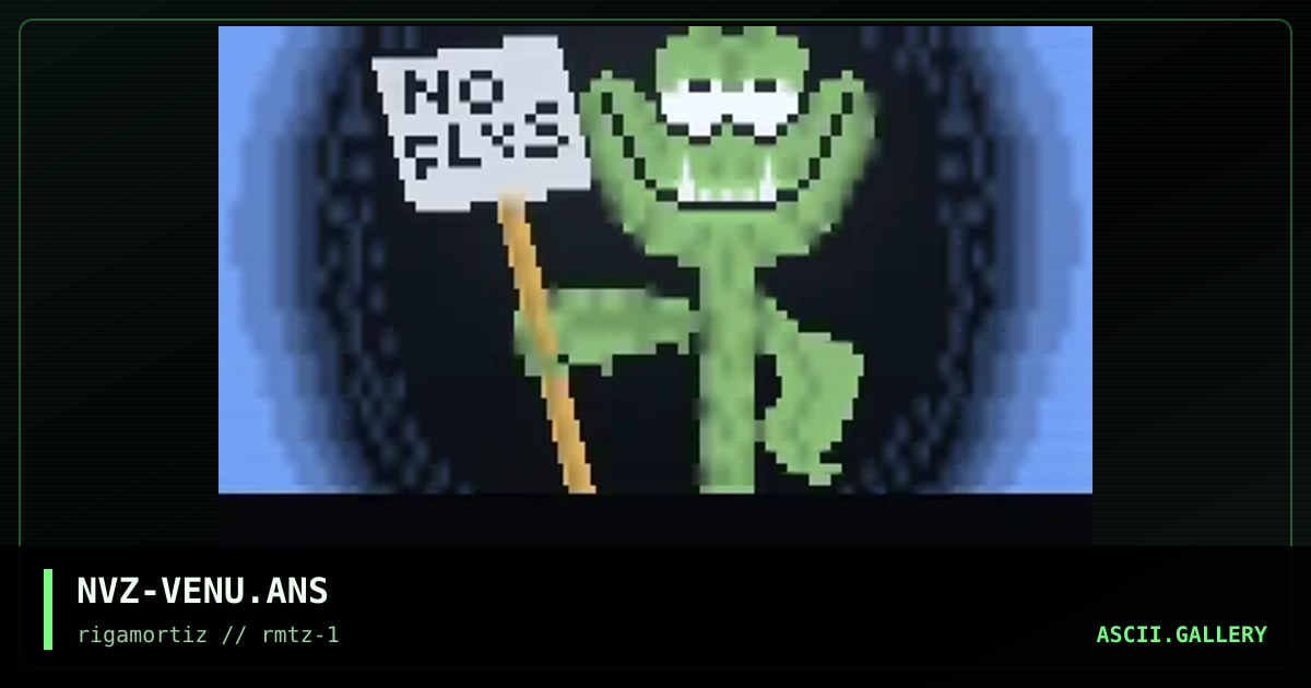 Venuz Flytrap, by novice, 1996