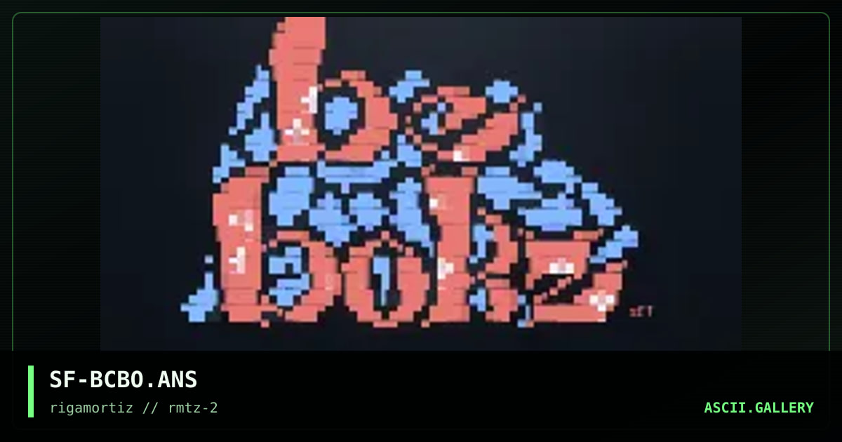 SF-BCBO.ANS, by spitfire, 1996