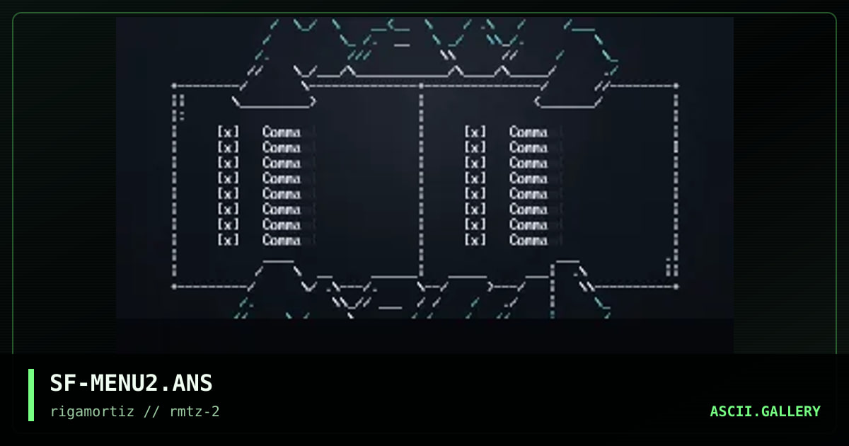 ass-key menu, by spitfire, 1996