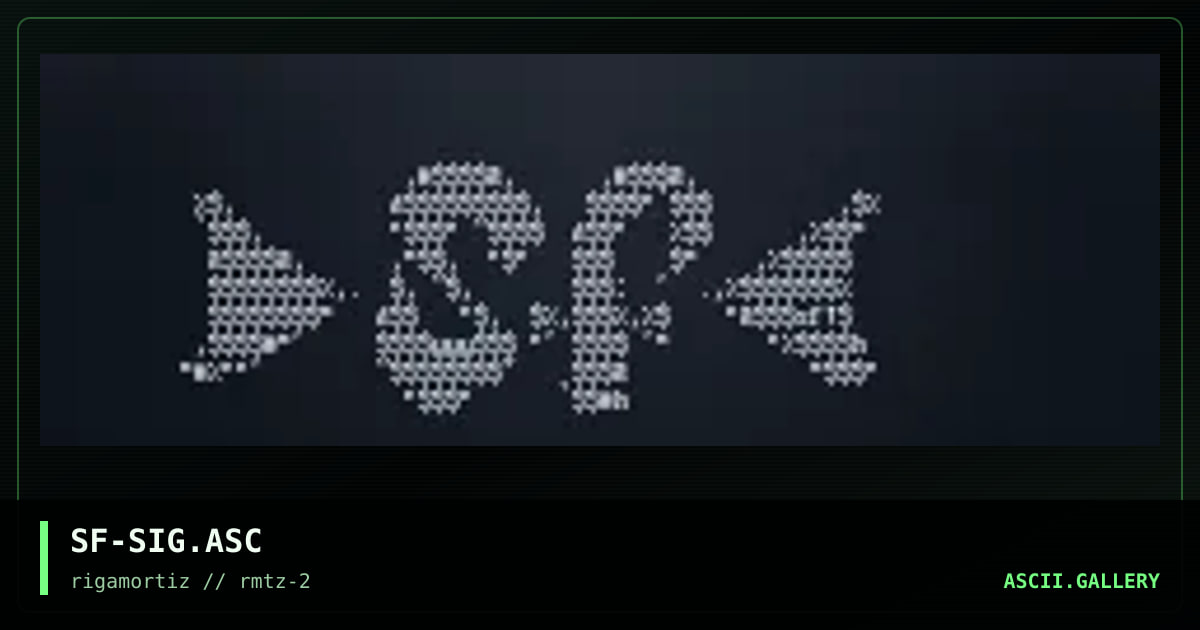 SF-SIG.ASC, by spitfire, 1996