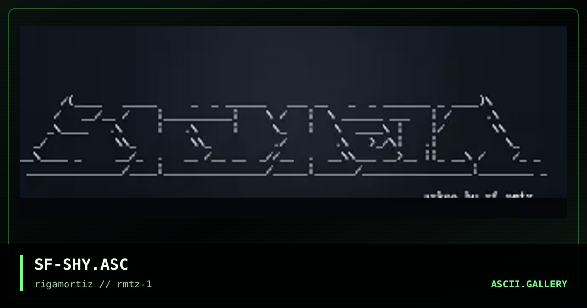 SF-SHY.ASC, by spitfire, 1996