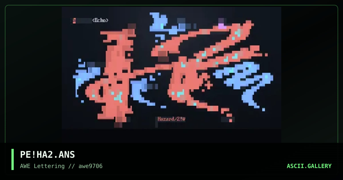Hazard/2, by phonyeye, 1997