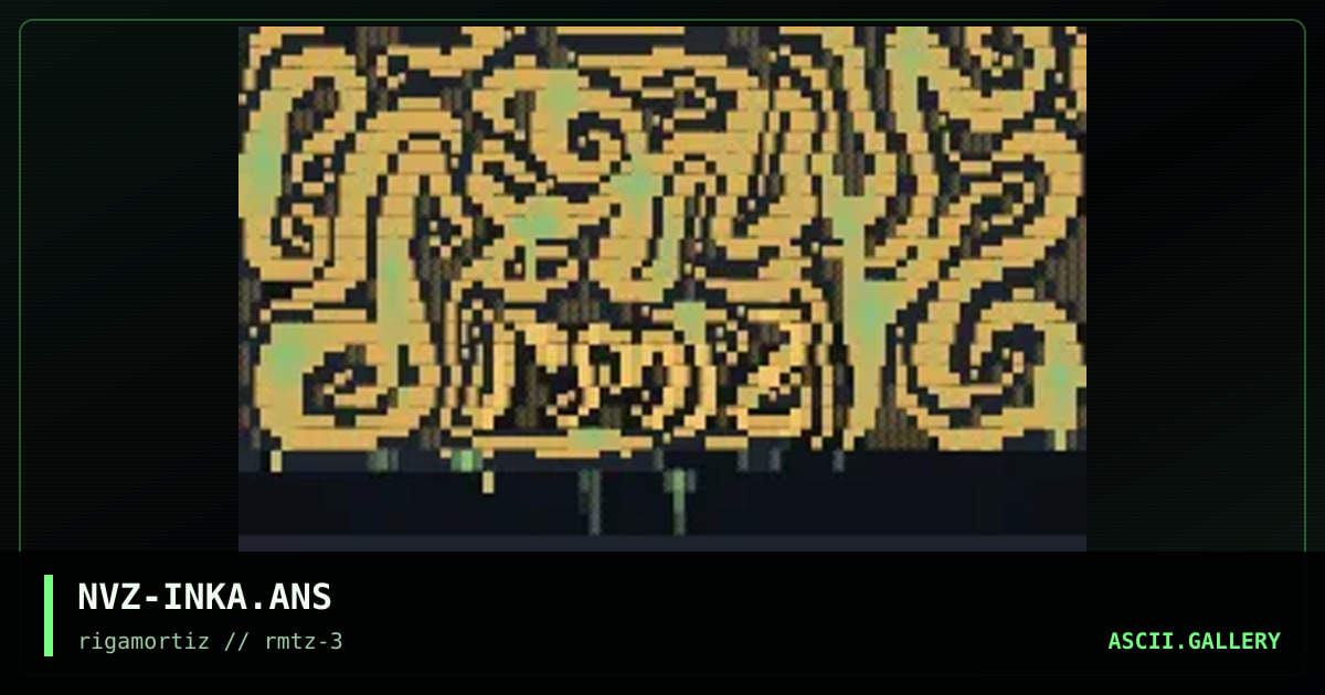 inka treasure ???, by nvz, 1996
