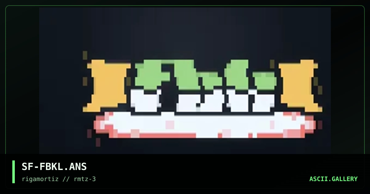 SF-FBKL.ANS, by spitfire, 1996
