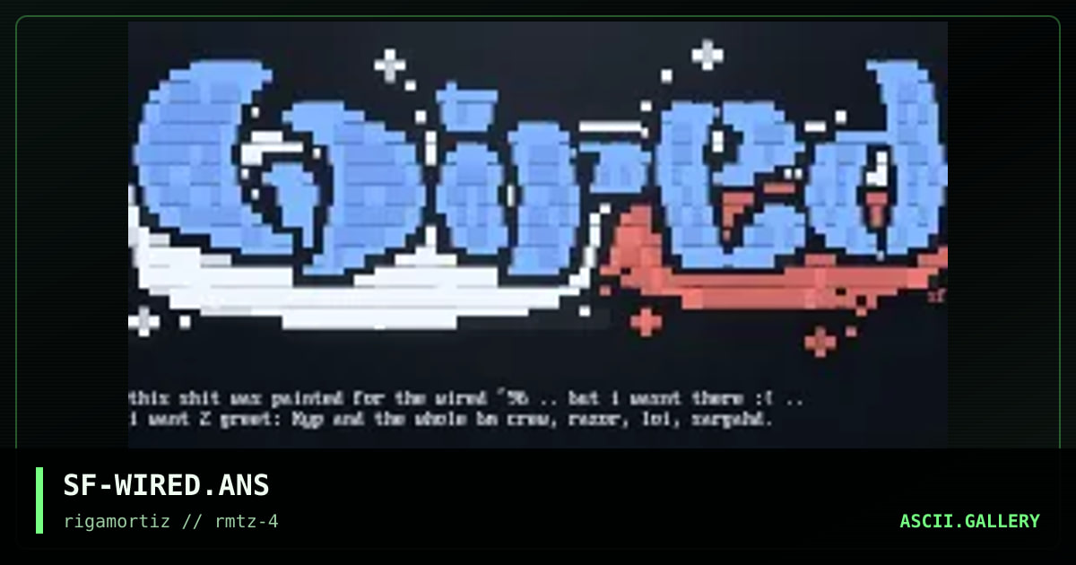 SF-WIRED.ANS, by spitfire, 1996