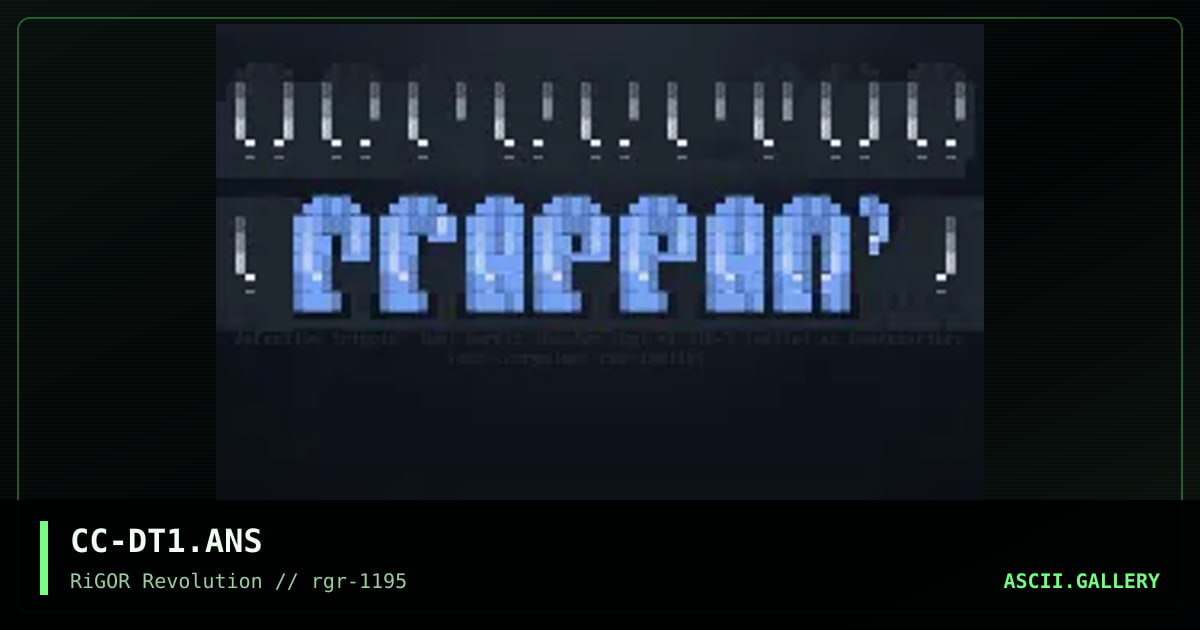 Defective Trippin' Logo, by corpulent cow, 1995