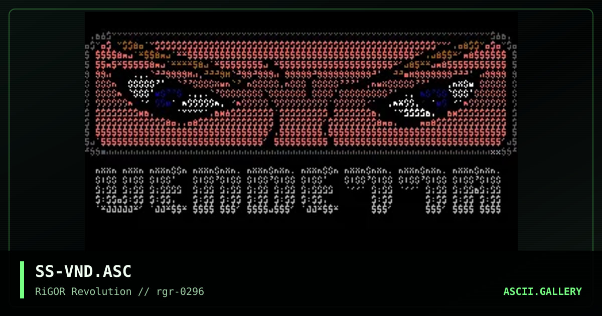 Vendetta, by skippers son, 1996