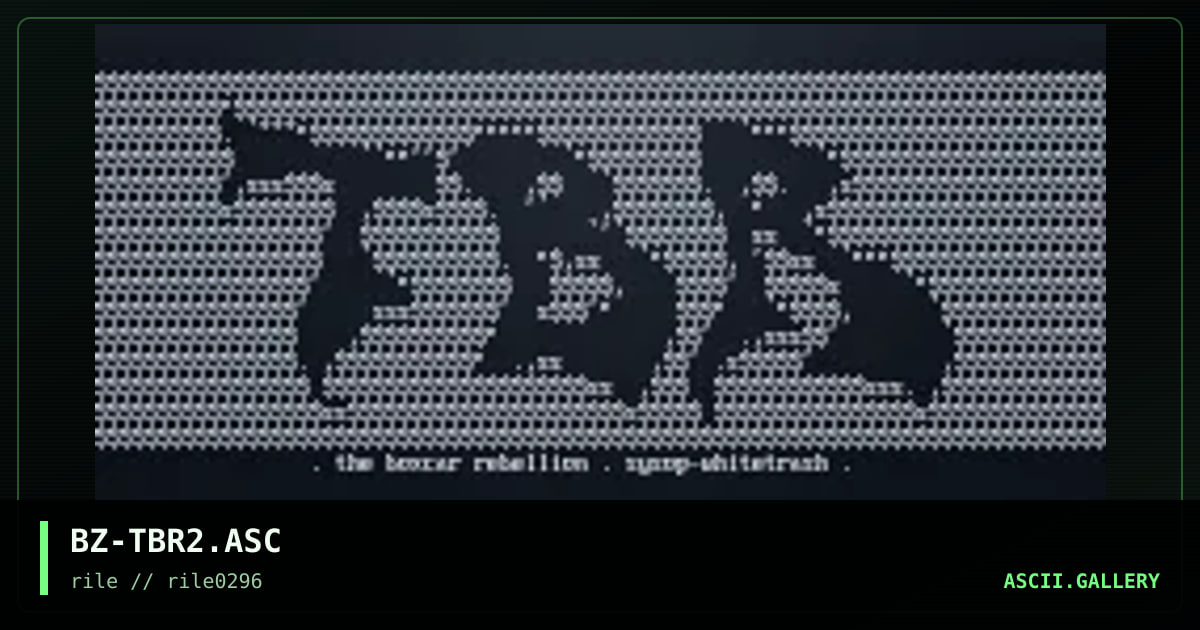 the boxcar rebellion (neg), by blatz, 1996