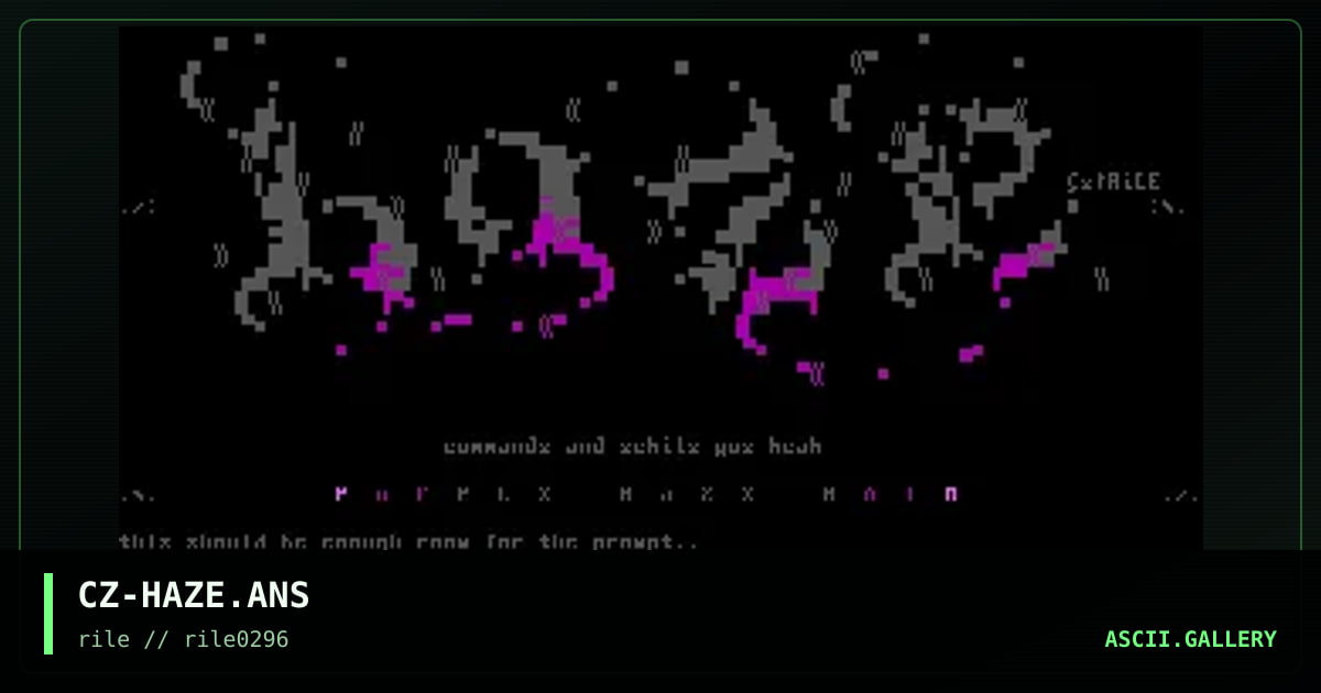 Purple Haze Main, by cazz, 1996