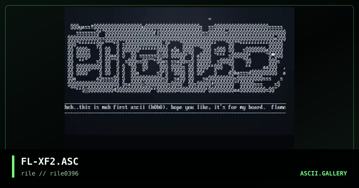 eckseckseckseckseckseckseckseckseck, by flame, 1996