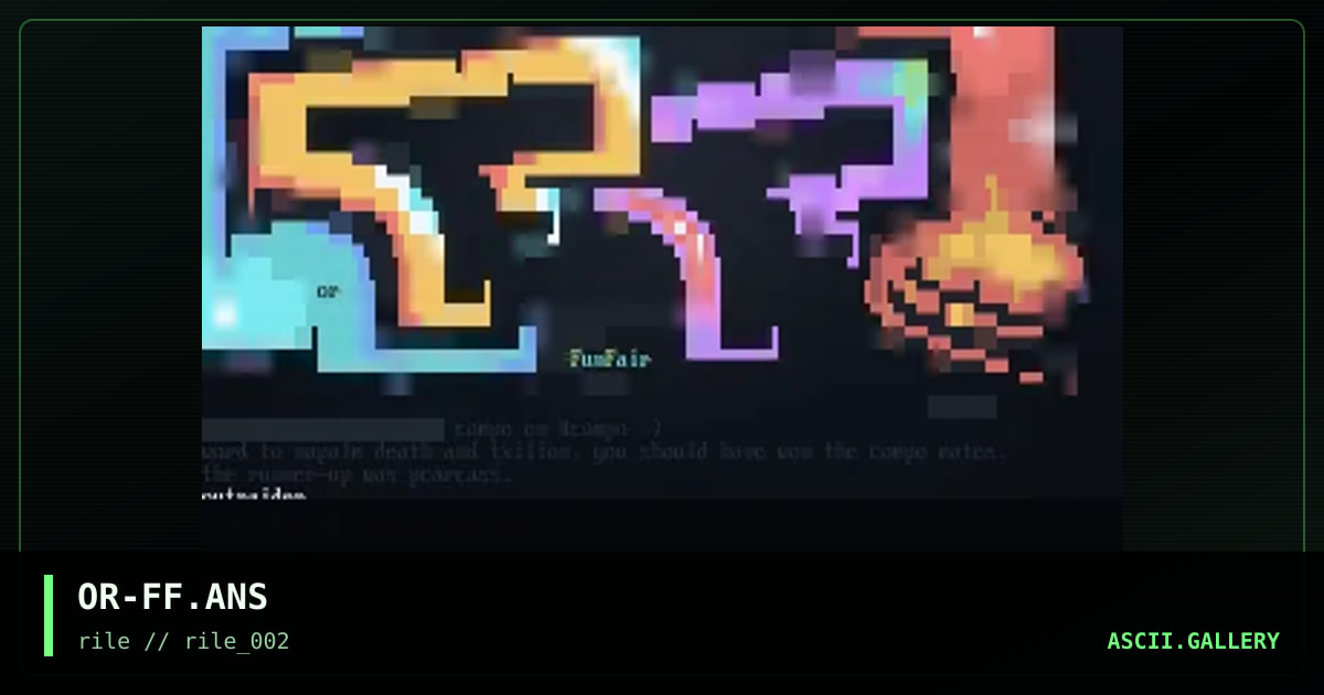 funfair, by outraider, 1997