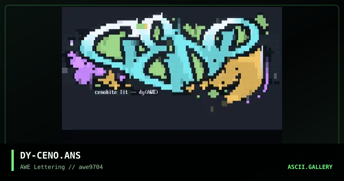 Cenobite, by discyple, 1997