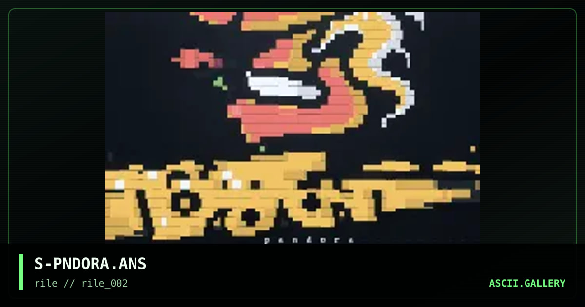 pandora, by seraphim, 1997