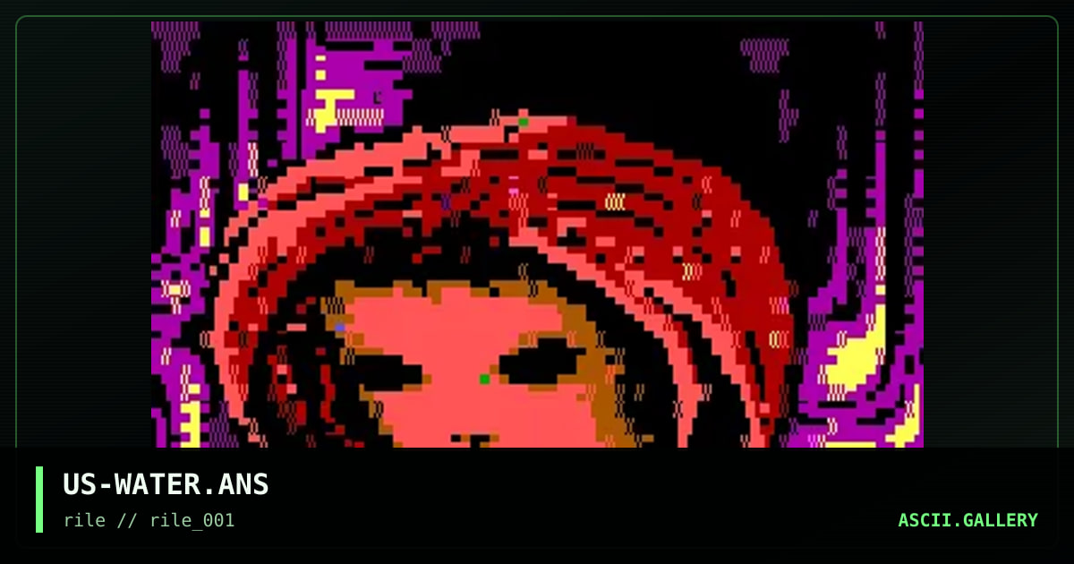 and she wades, by flame, flesh, 1997