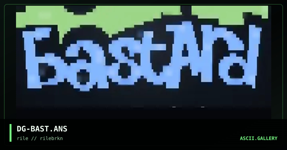 Bastard, by david gould, 1997