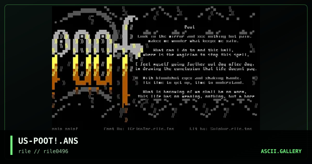 PooT!, by creator, sulphur, 1996