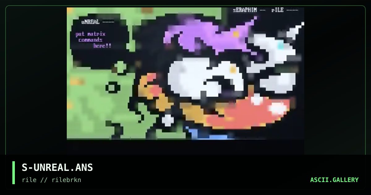 unreal, by seraphim, 1997