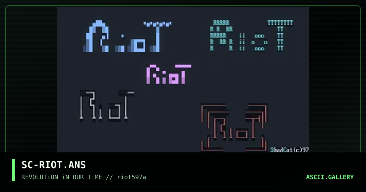 SC-RIOT.ANS, by shadcat, 1997