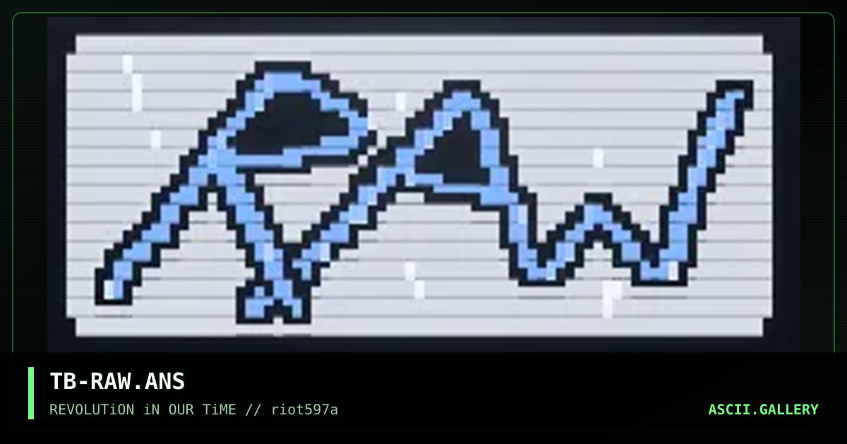 TB-RAW.ANS, by turbine, 1997