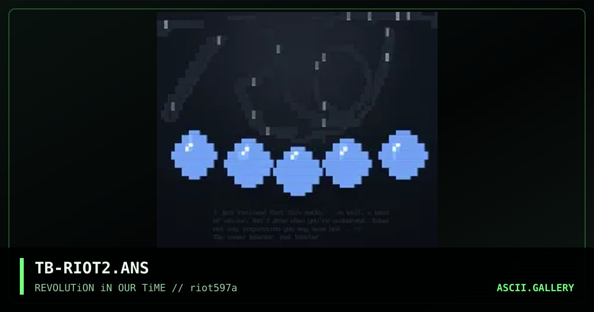TB-RIOT2.ANS, by turbine, 1997