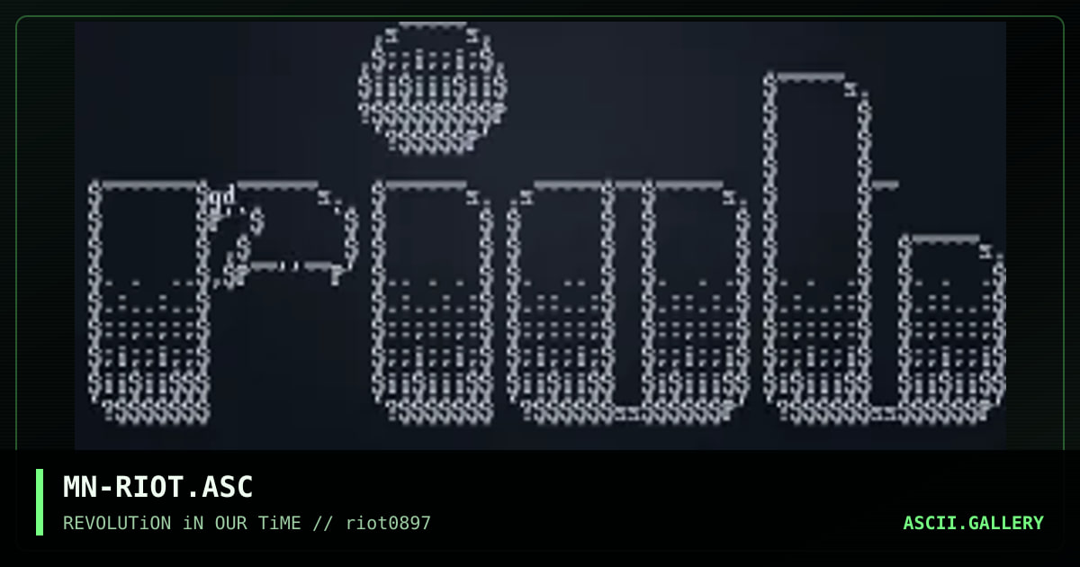 MN-RIOT.ASC, by mydknight, 1997